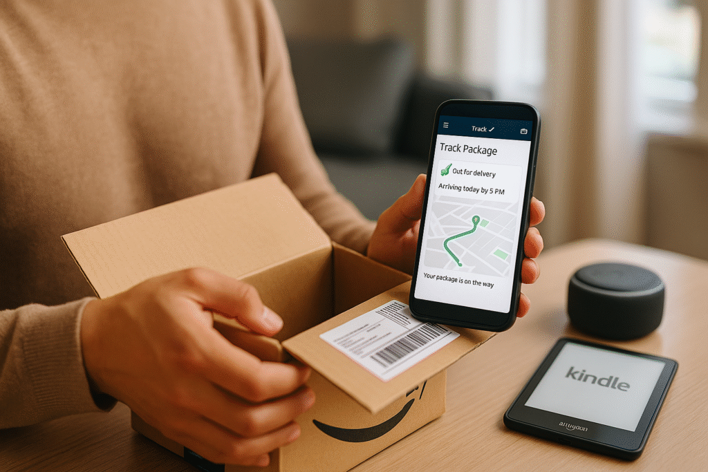 Amazon device support for Echo and Kindle with customer calling support