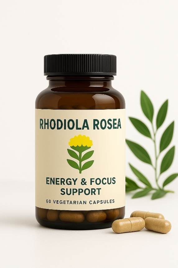 rhodiola supplement for stress and fatigue support