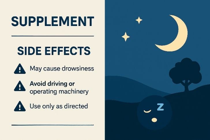 Possible side effects of magnesium and melatonin sleep supplements