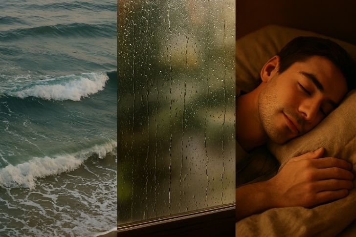 Best sound for sleep – ocean waves and gentle rain sounds for relaxation