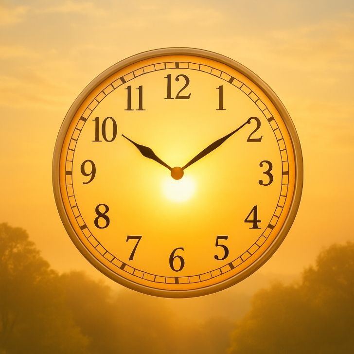 Morning sunlight exposure helping circadian rhythm and sleep cycle balance