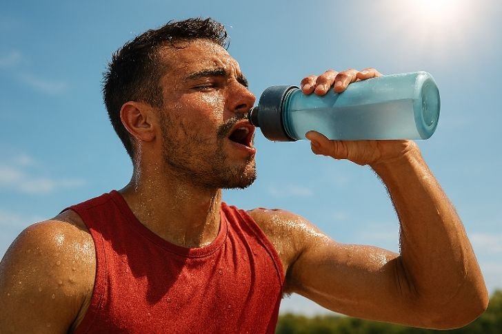 Hydration tips for athletes adjusting water intake during hot weather
