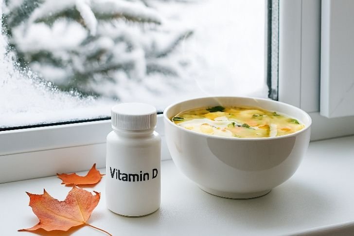 best immune system supplements for winter with vitamin D and warm soups