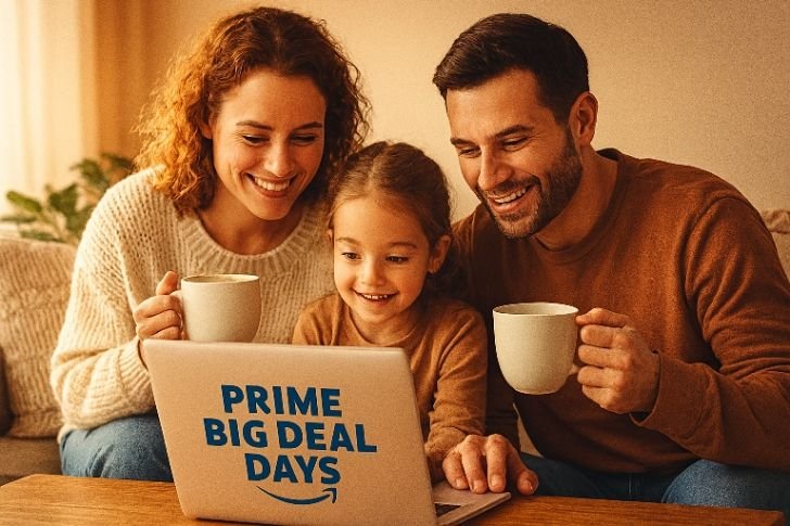 shopping amazon prime big deal days at home stress free compared to black friday crowds