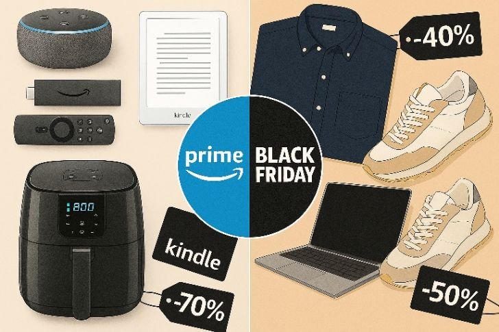 amazon deals during prime big deal days vs black friday 2025 examples